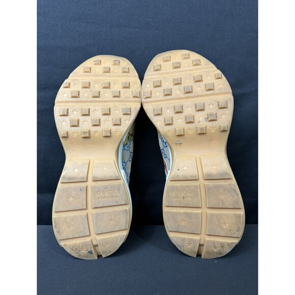 Gucci Rython Sneakers / Yellow Multi Color / Mens 11 / GG Monogram / Pre-owned - Picture 6 of 13